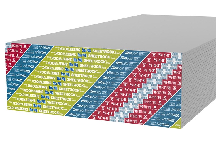 ألواح الجبس ماركة شيتروك© نوع إكس العادية خفيفة الوزن  ألواح الجبس ماركة شيتروك© نوع إكس العادية خفيفة الوزن